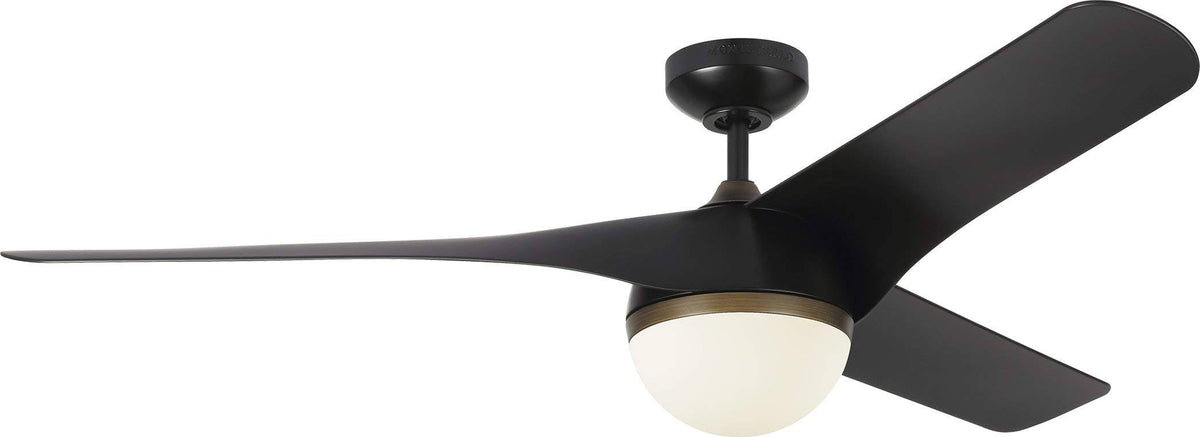 56x22 Matte Black Ceiling Fan A8526