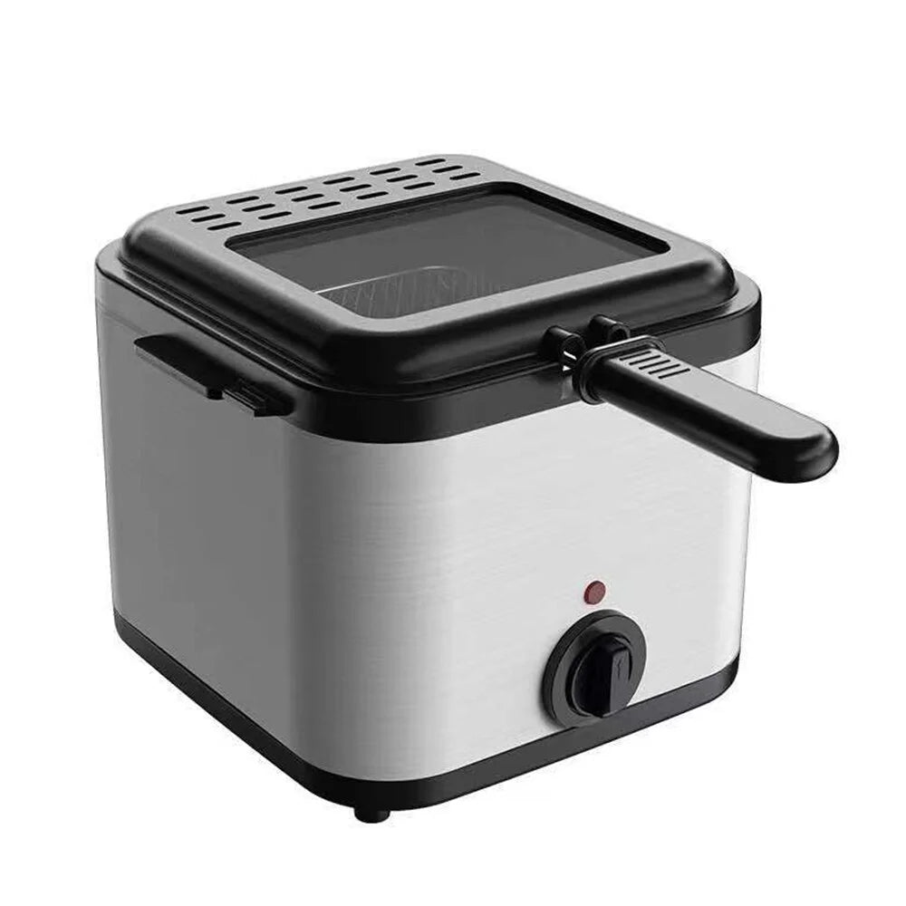 Stainless Steel Deep Fryer with Basket, 2.5 Liter, 1000 Watts, Non Stick K2977