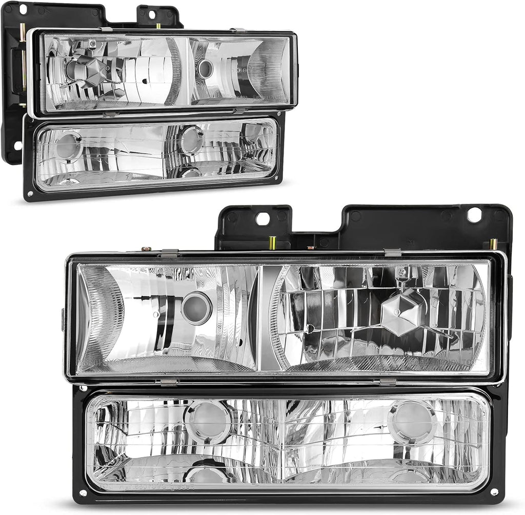 Headlight Assembly with Bumper Lights Pack of 2 M421