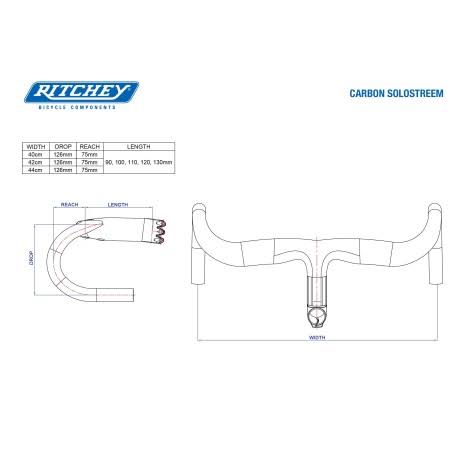 Matte Carbon Drop Handlebar N5441