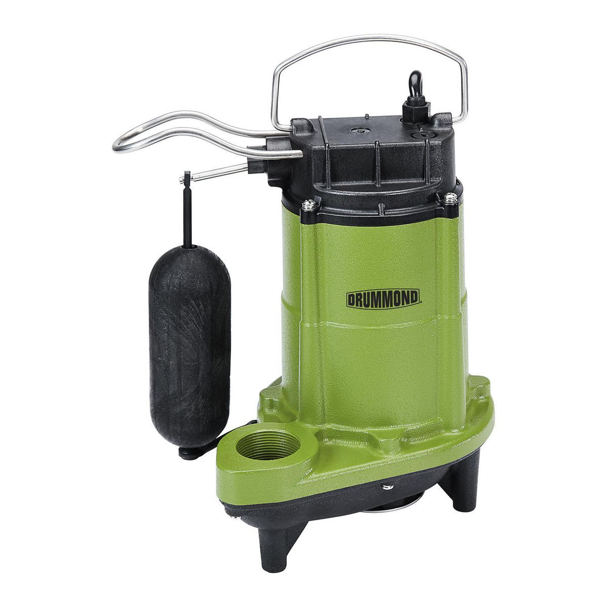 1/2 HP Submersible Sump Pump with Vertical Float Switch 4400 GPH D472586