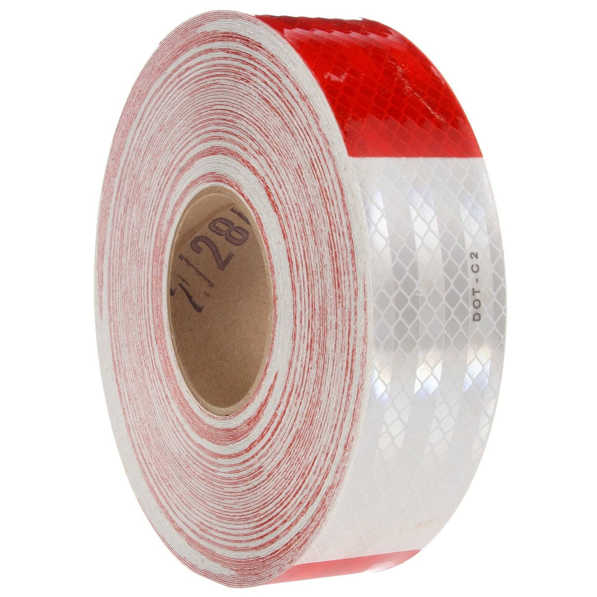 2x22 x 150& Red/White Reflective Tape O69479