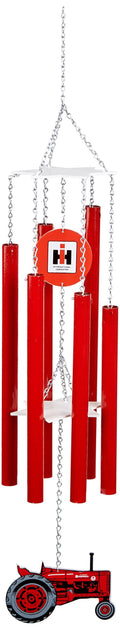 Red Tractor Windchime Y557371