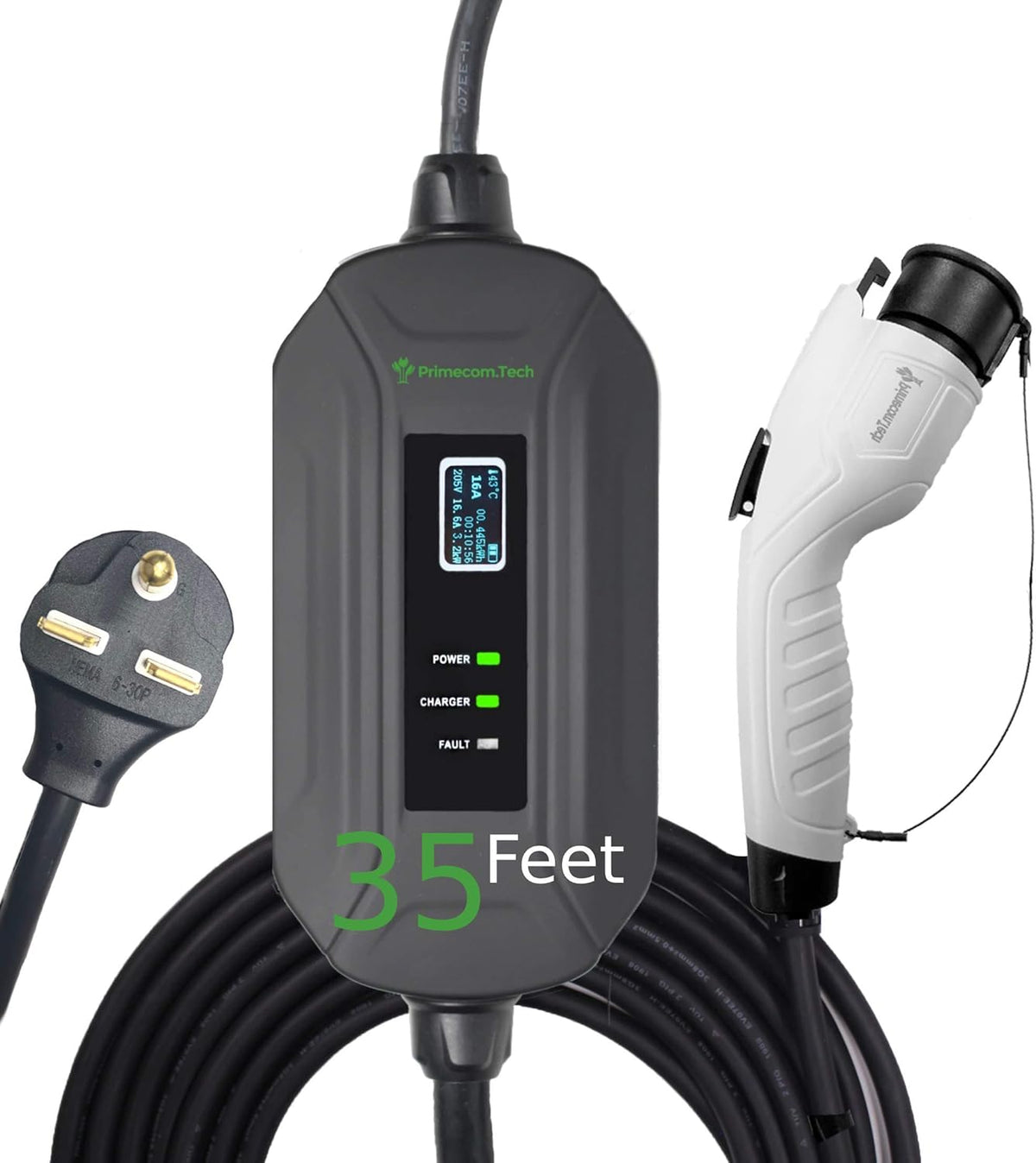 Portable EV Charger, 50 Feet K161