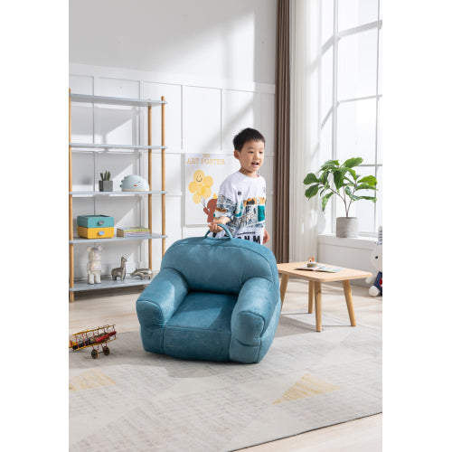 Velvet Memory Sponge Bean Bag Chair S347