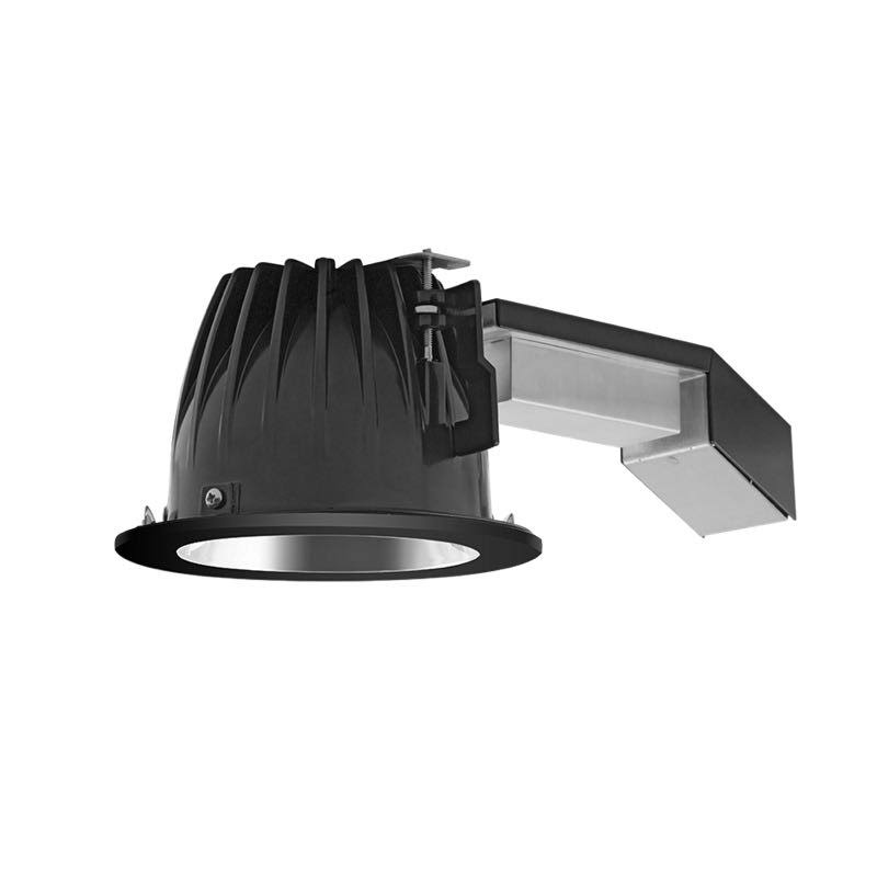 6 inch Round 20W Dimmable Wall Washer 4000K 80 CRI Black Ring O97442
