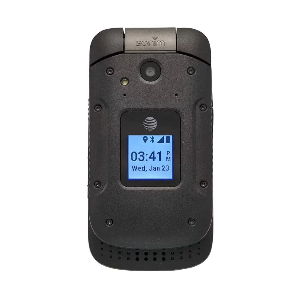 8GB 4G LTE Rugged Flip Phone with Camera - Black D67303