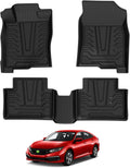 TPE Non-Slip Car Floor Mats Full Set A58619