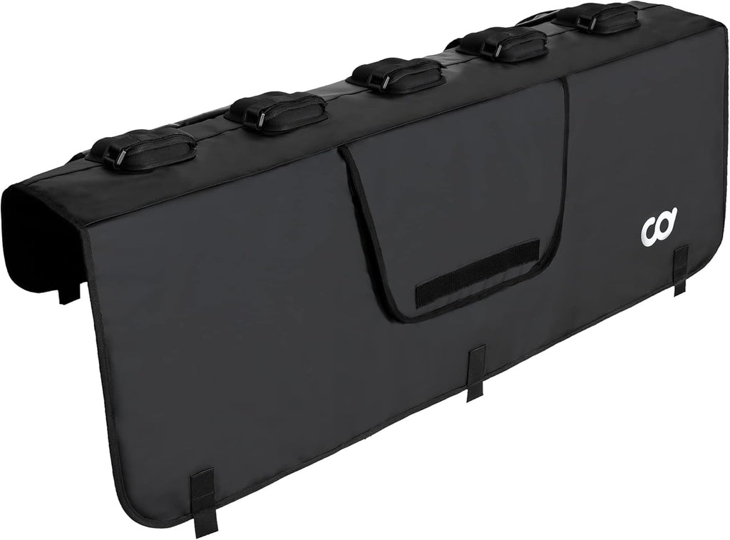 Tailgate Bike Pads - 54 Wide - Bicycle Rack Cover for Pickup Truck - Truck Bed MTB Carrier - Size M (5 Bikes) Q76770