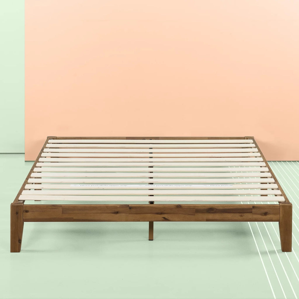 10" Wood Platform Bed Frame, Queen H621
