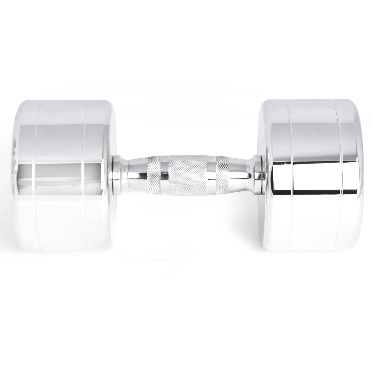 Chrome Dumbbell with Contoured Handle, 40 lbs T1426