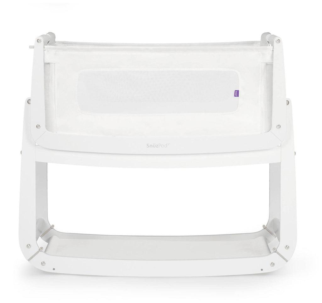 White Bedside Crib C38687