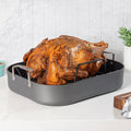 16" Hard Anodized Nonstick Roaster with Rack H705968