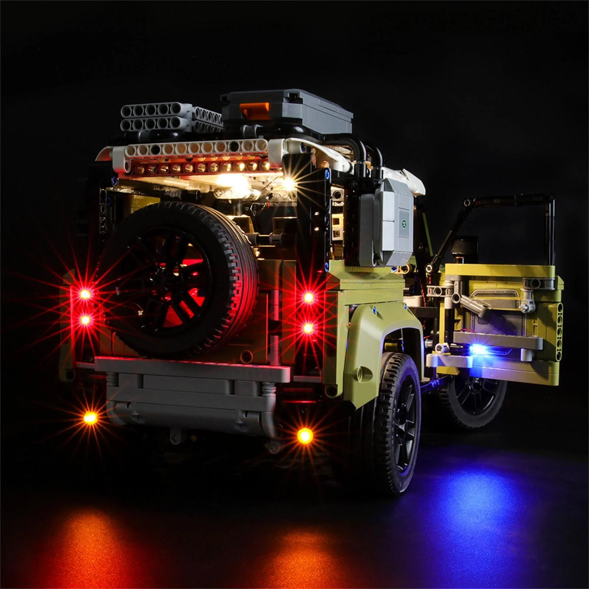 LED Lighting Kit for Land Rover Defender Building Blocks Model Q7121