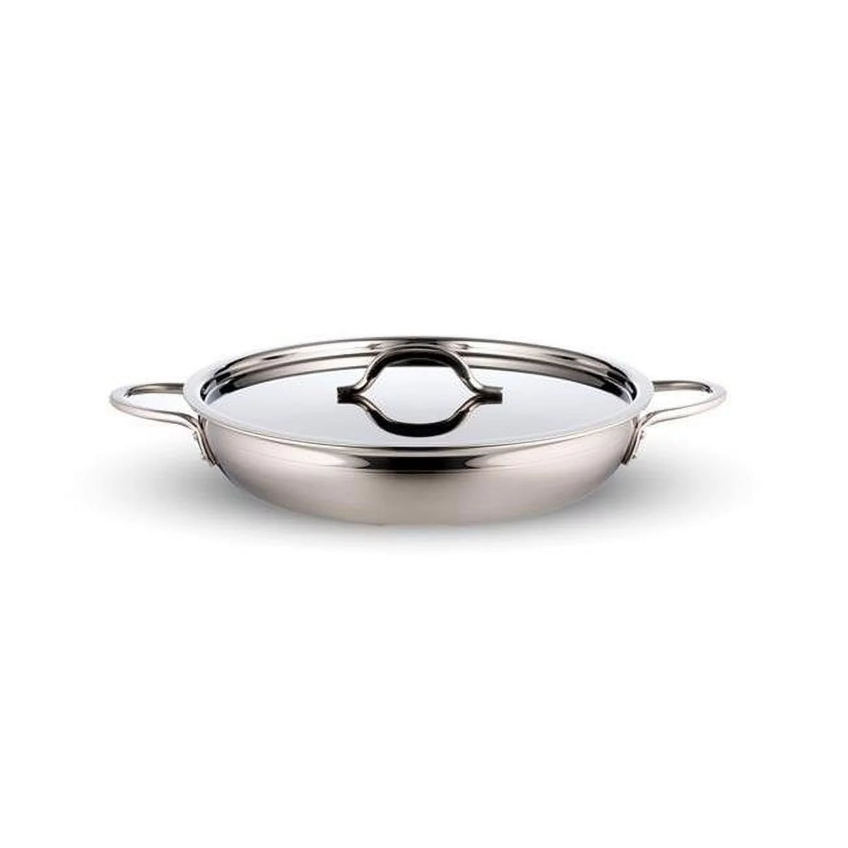 Two Tone Stainless Steel Saute Pan with Cover T505959