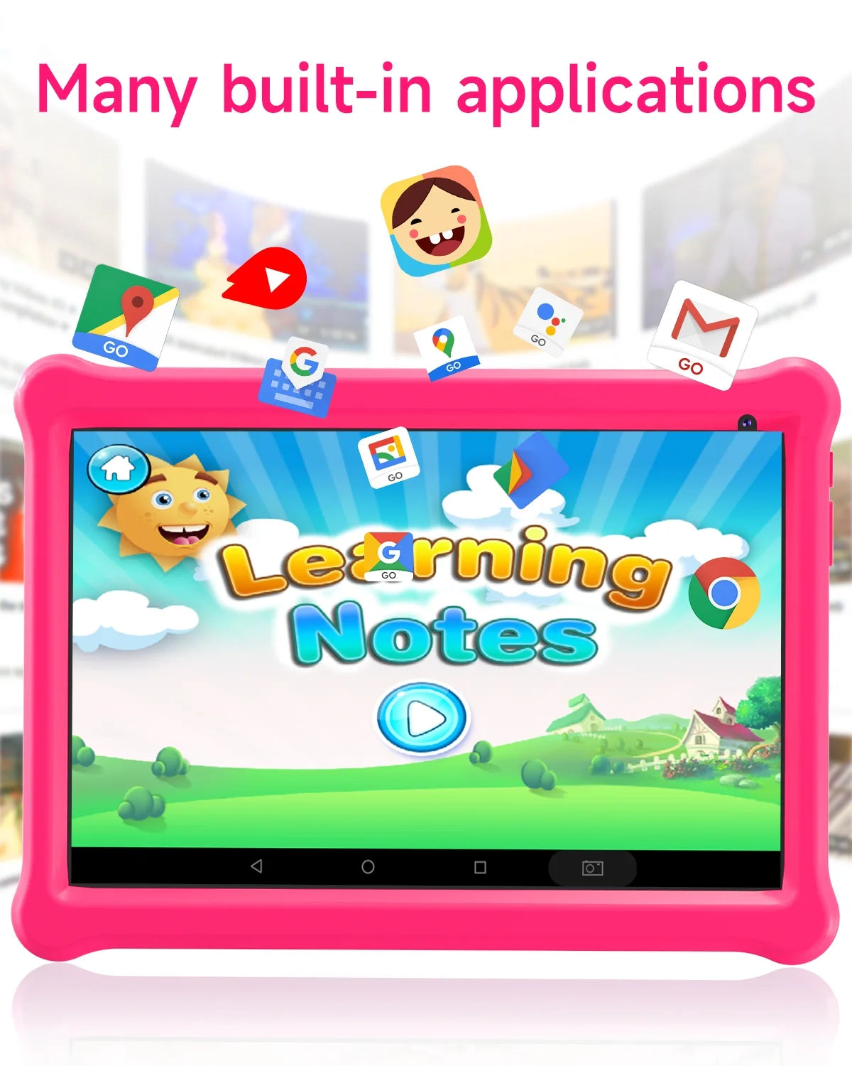 10 inch Android 12 Kids Tablet 32GB with Shockproof Case H484203