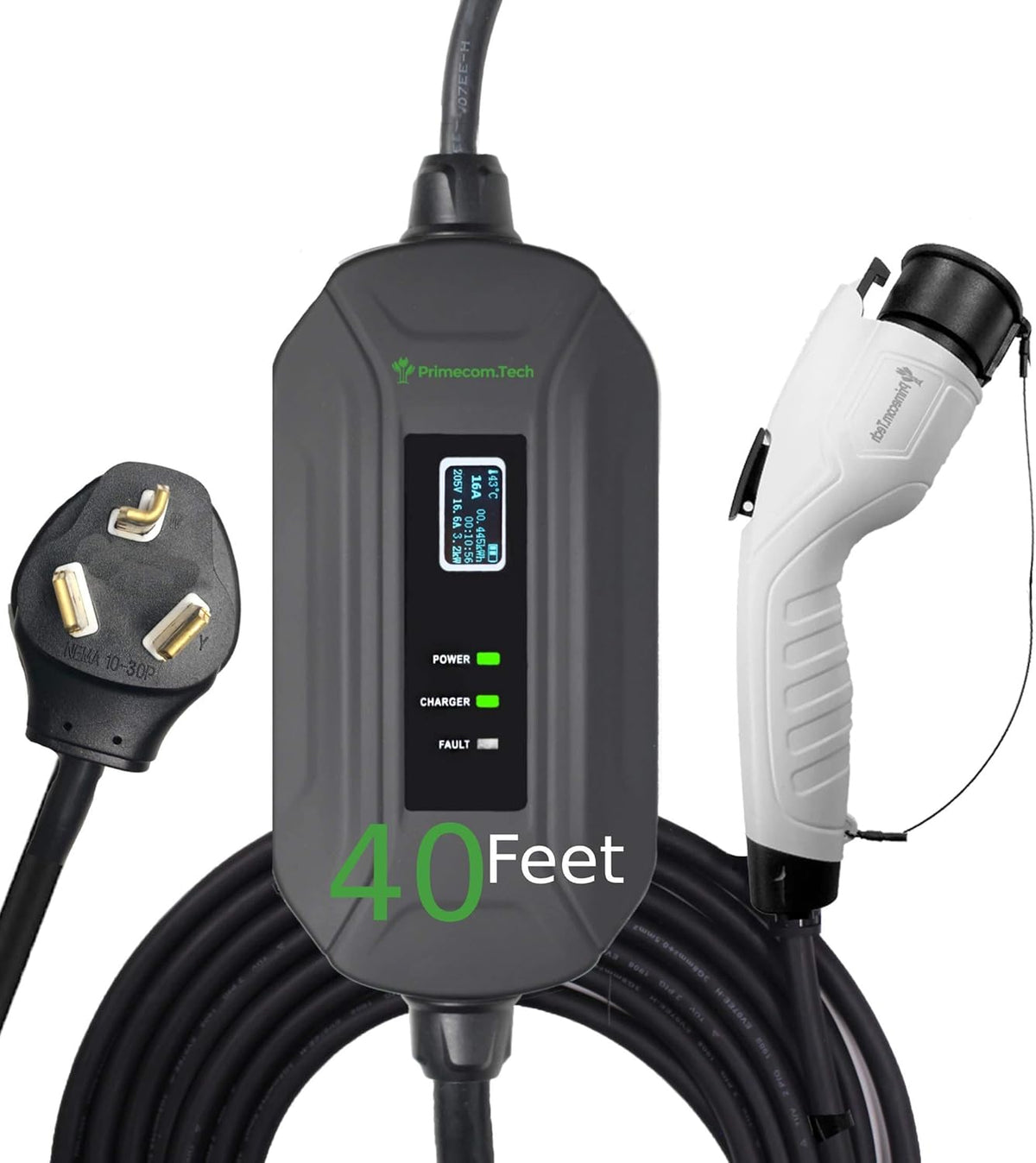 Portable EV Charger, 50 Feet K161