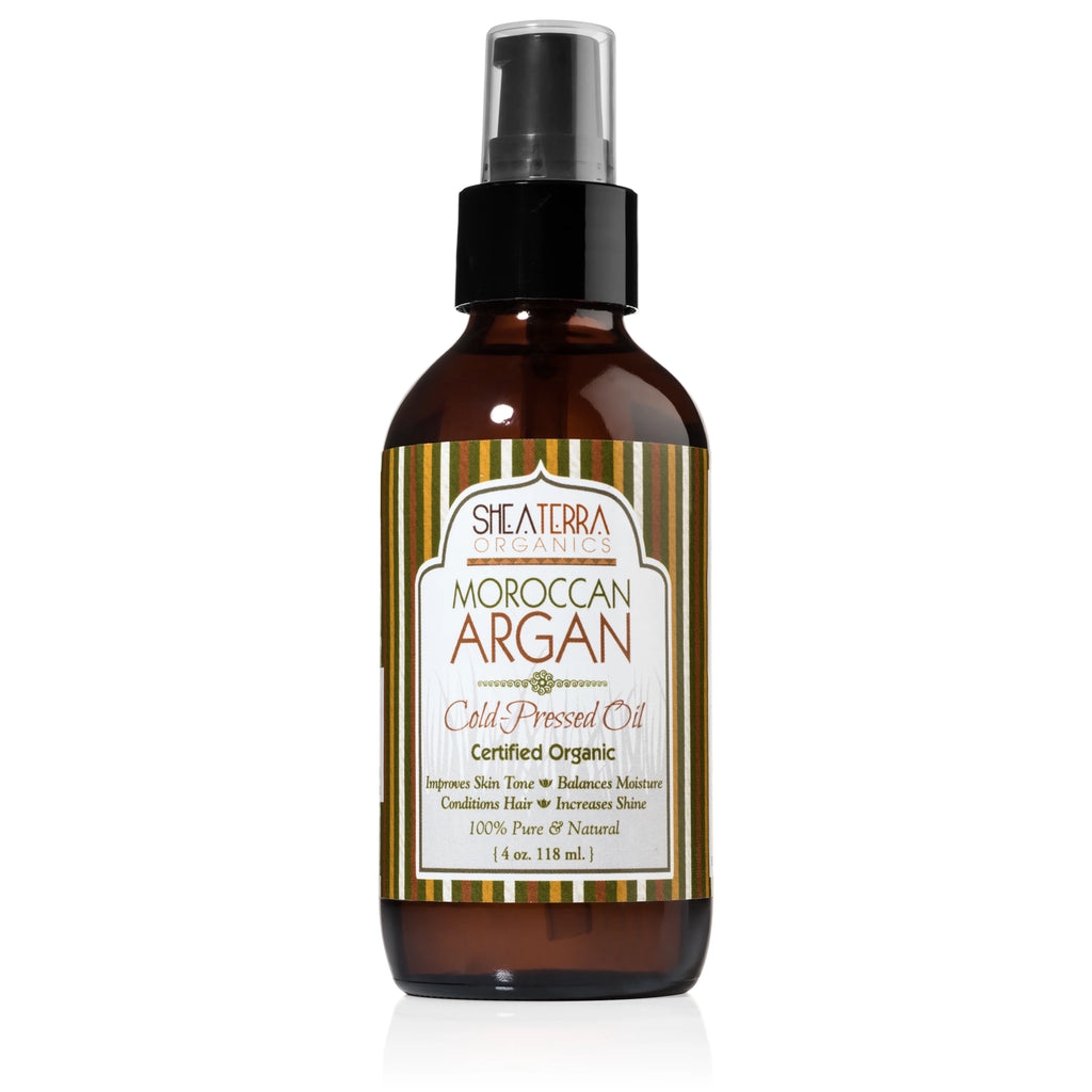 Moroccan Argan Cold-Pressed Extra Virgin Oil 4 oz U994