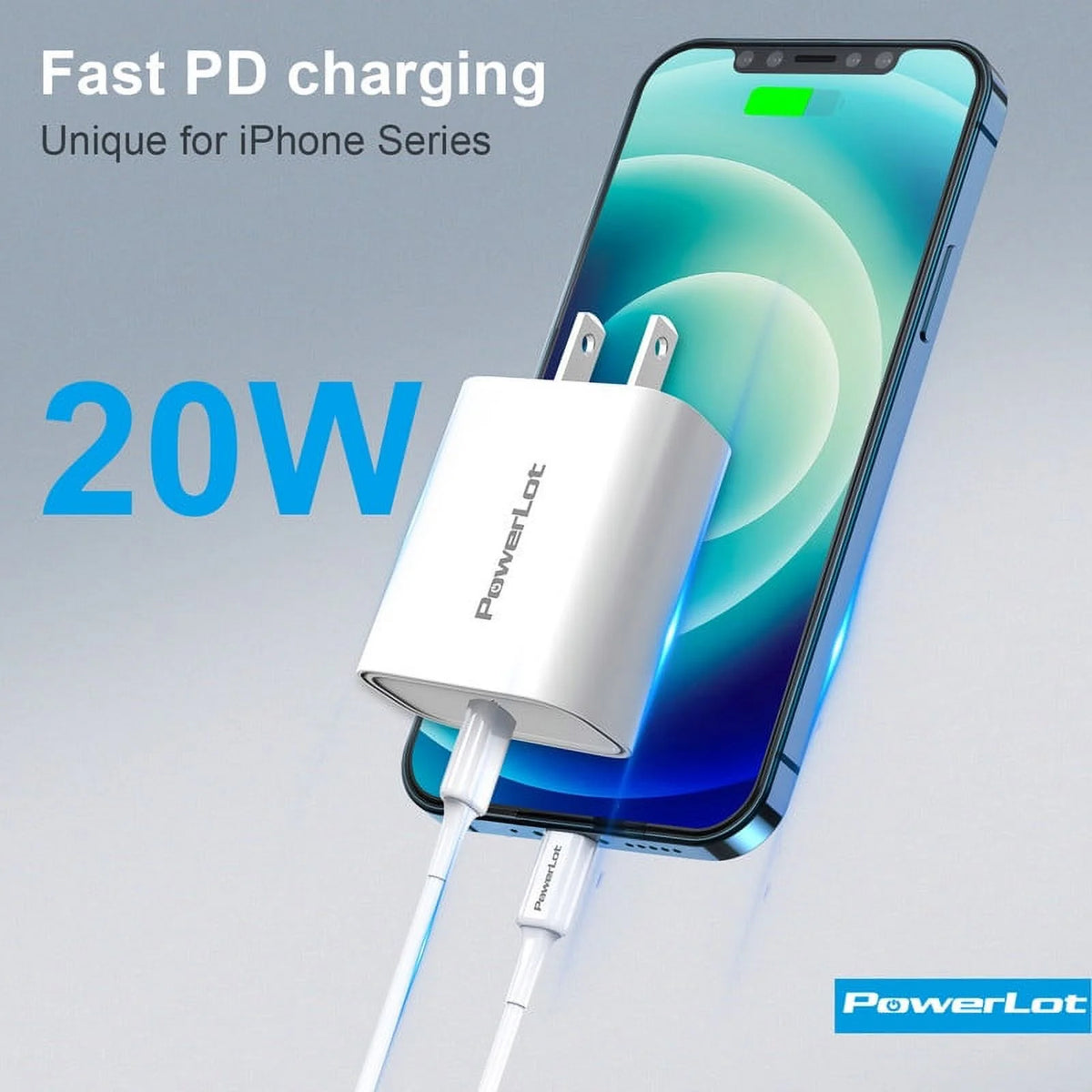 White 20W USB-C Wall Charger N402594