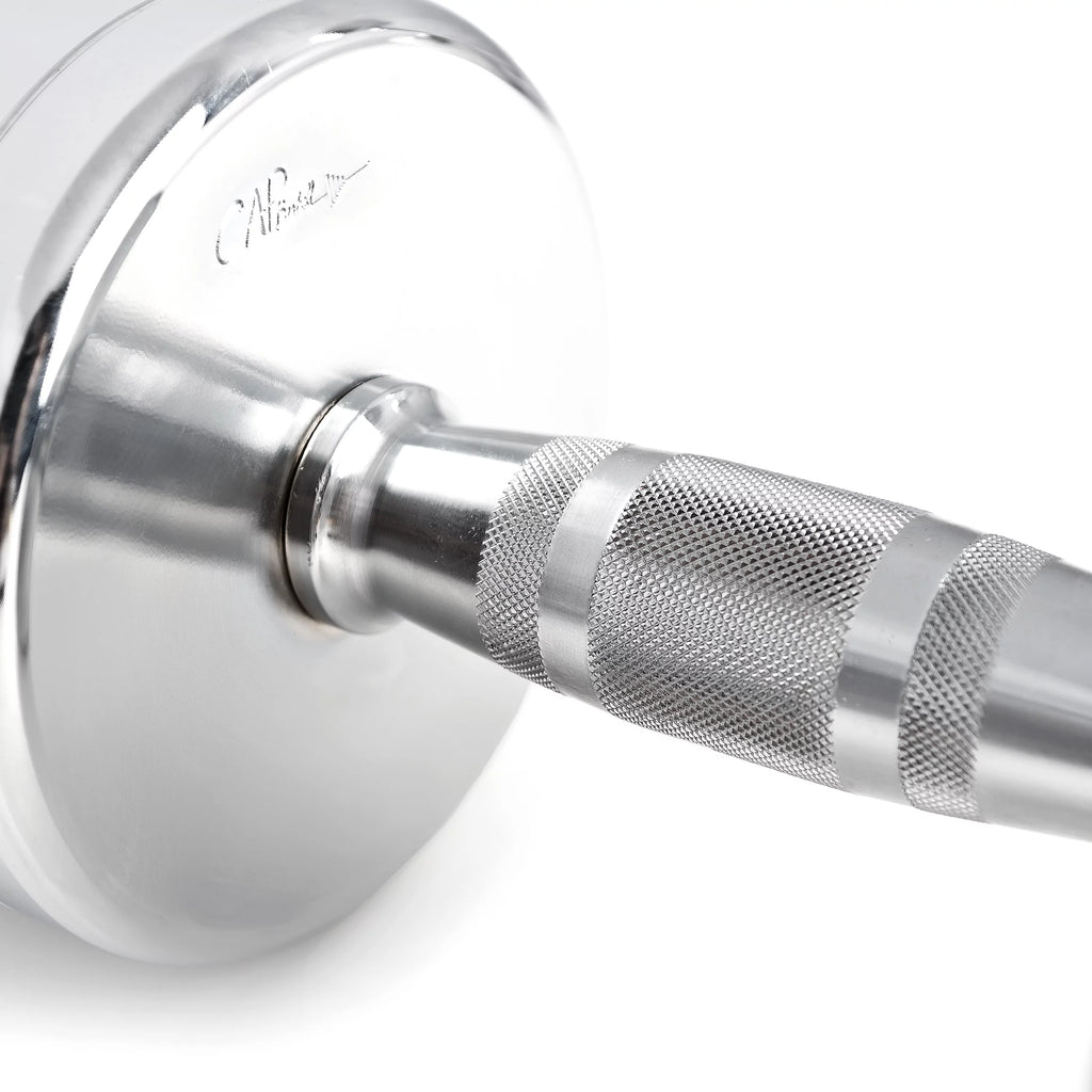 Chrome Dumbbell with Contoured Handle, 40 lbs T1426