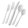 65pc Stainless Steel Flatware Set U376131