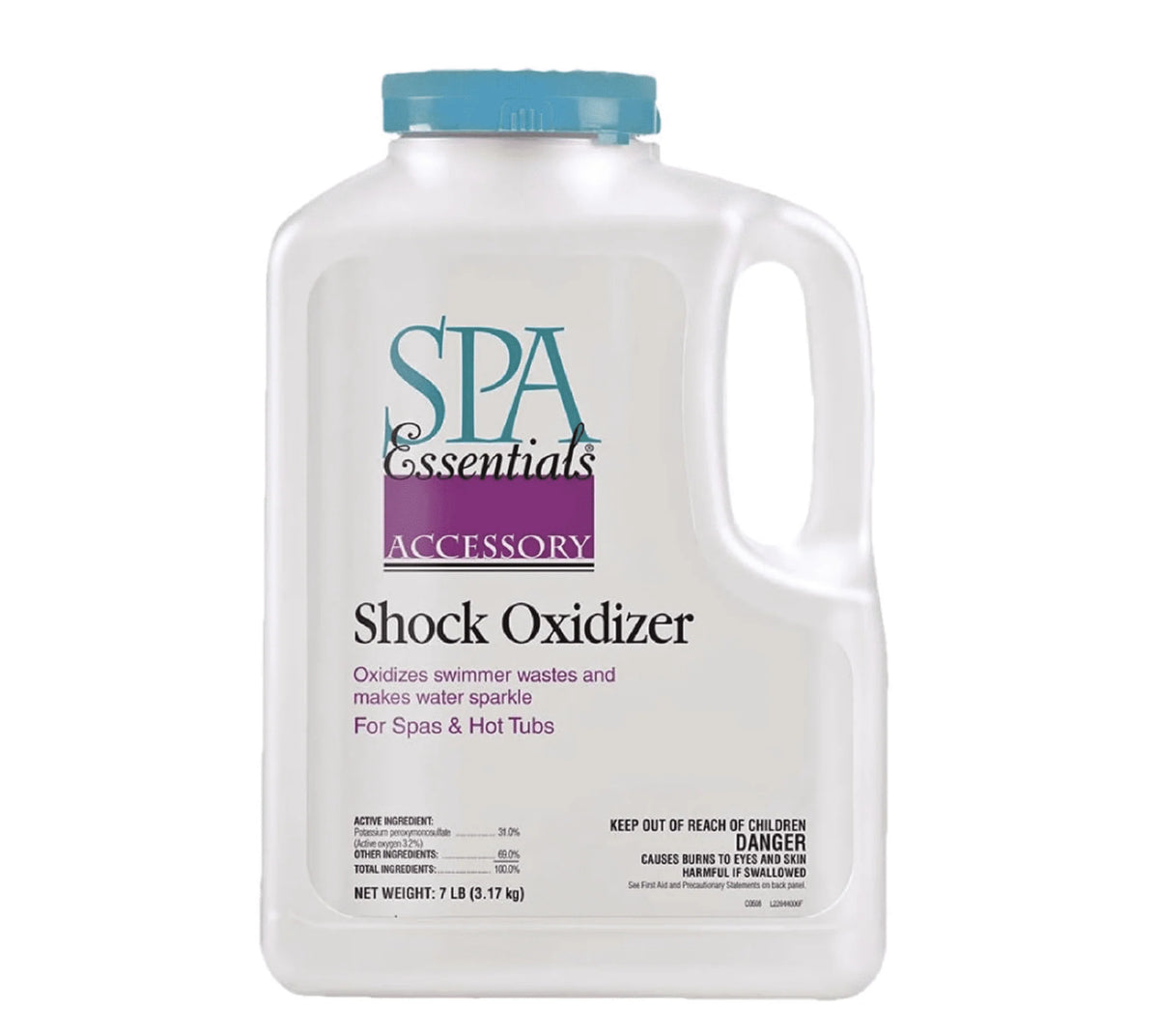 Hot Tub Shock and Oxidizer Sanitizer & Cleaner, 7 Pounds J31818