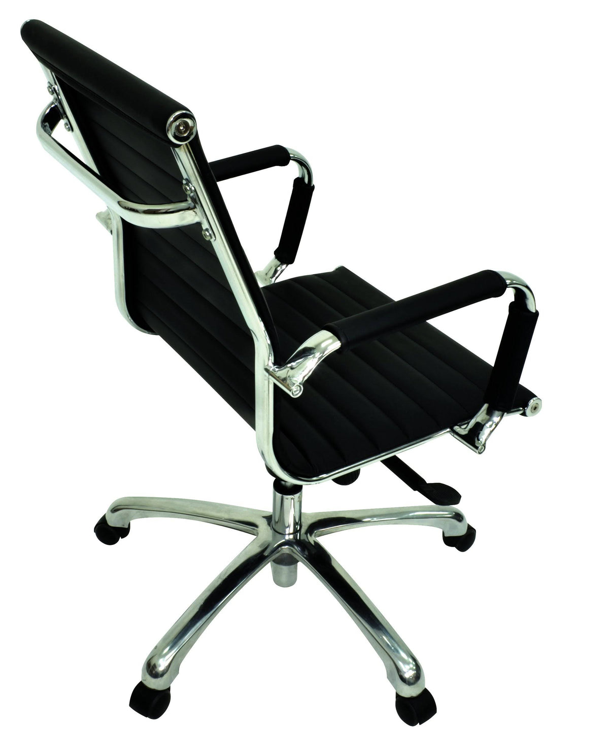 Black Solace Swivel Chair N2701