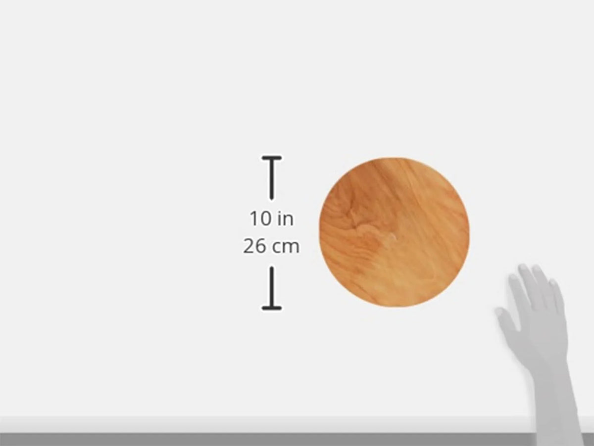 Manual Wooden Roti Chapati Tortilla Presser with Rolling Pin, 10-Inch K536