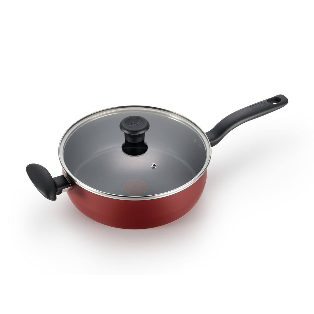 18 Piece Red Nonstick Cookware Set U51456