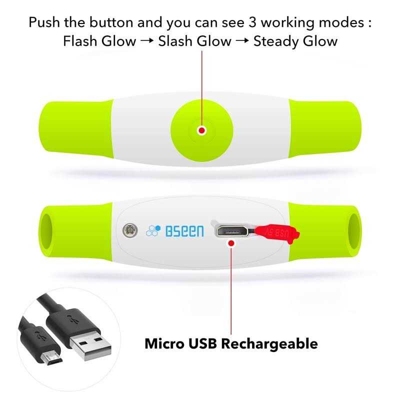 Light Rechargeable LED Dog Collar Q429054