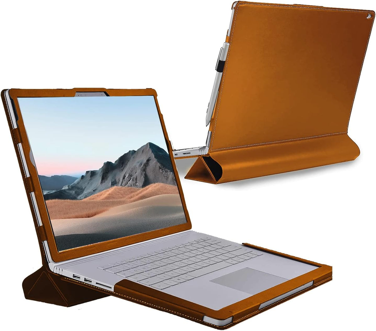 Leather Case Cover for Surface Book 13.5 inch K754