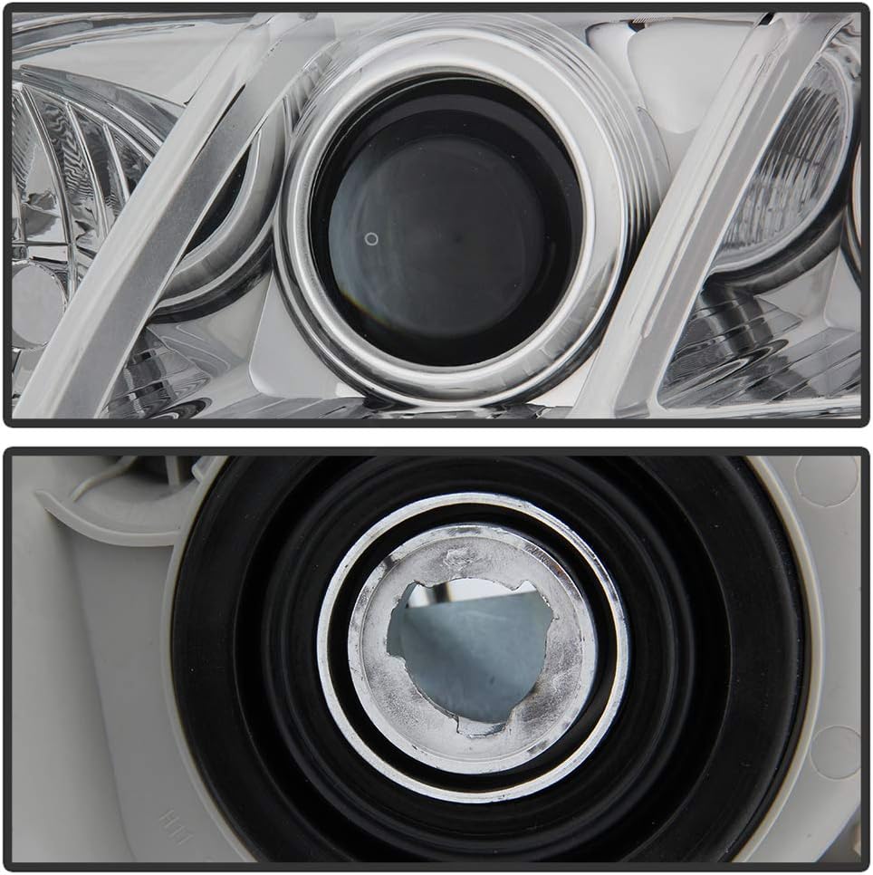 Chrome Bezel Left Projector Headlight Housing Headlamp Assembly For 2007-2009 Toyota Camry K2320