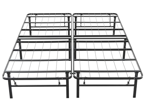 Folding Metal Bed Frame, 14 Inch Full C3685