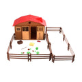 Simulation Farm Playset Sand Table Scene Model Toy G1435