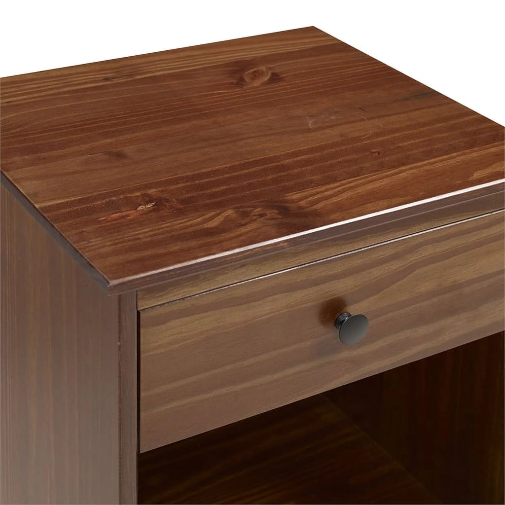 1 Drawer Walnut Nightstand A605802