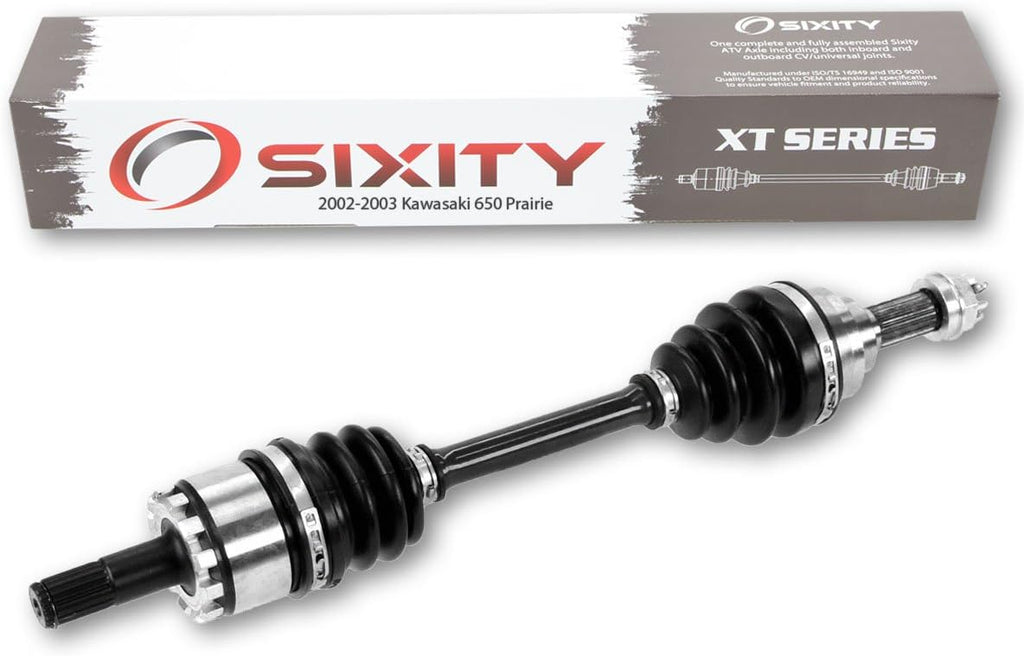Front Left Axles Pack of 2 for Kawasaki 650 Prairie 4X4 O292