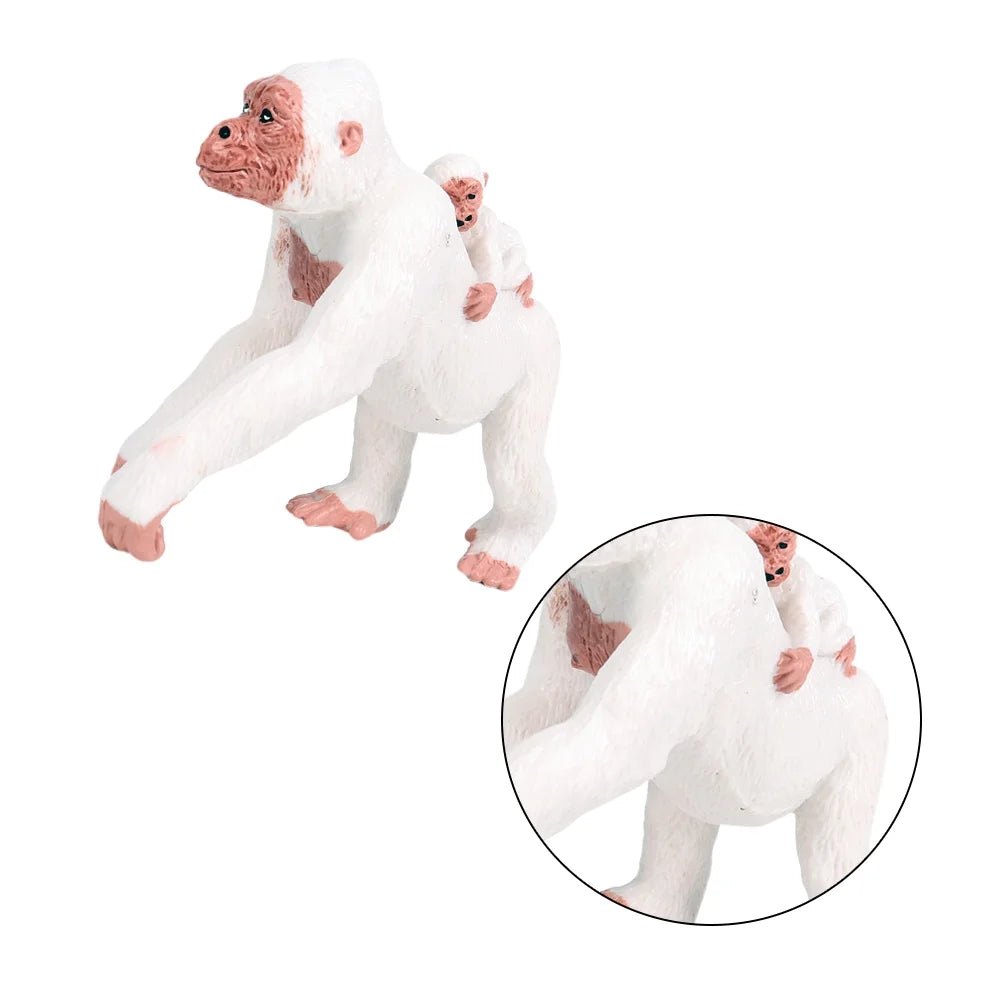 Fake Monkey Toy Educational Model Plaything Ornaments for Kid C97600