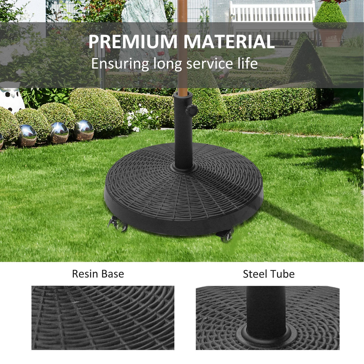 Black Umbrella Base E3002