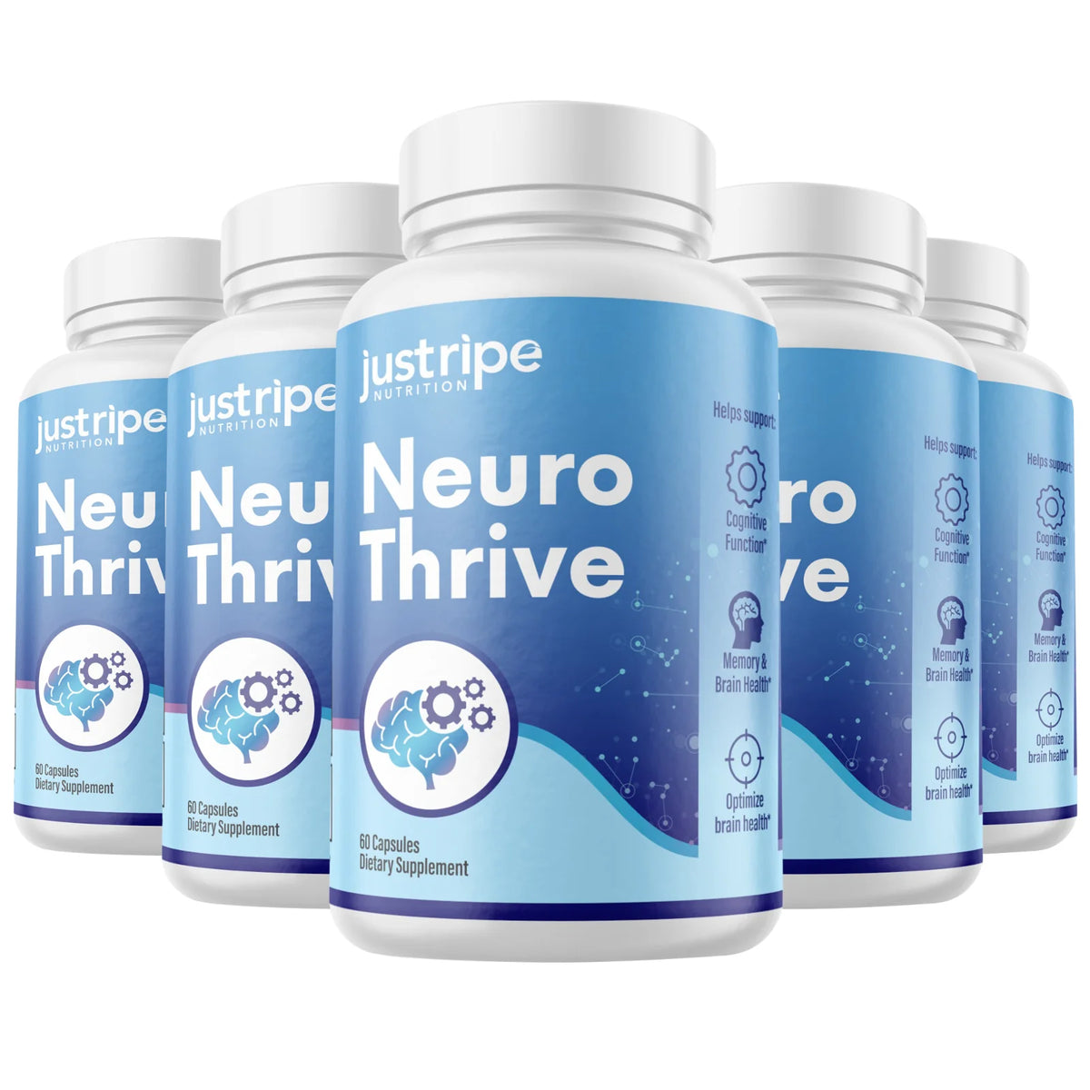60 Caps Brain Health Supplement L4215