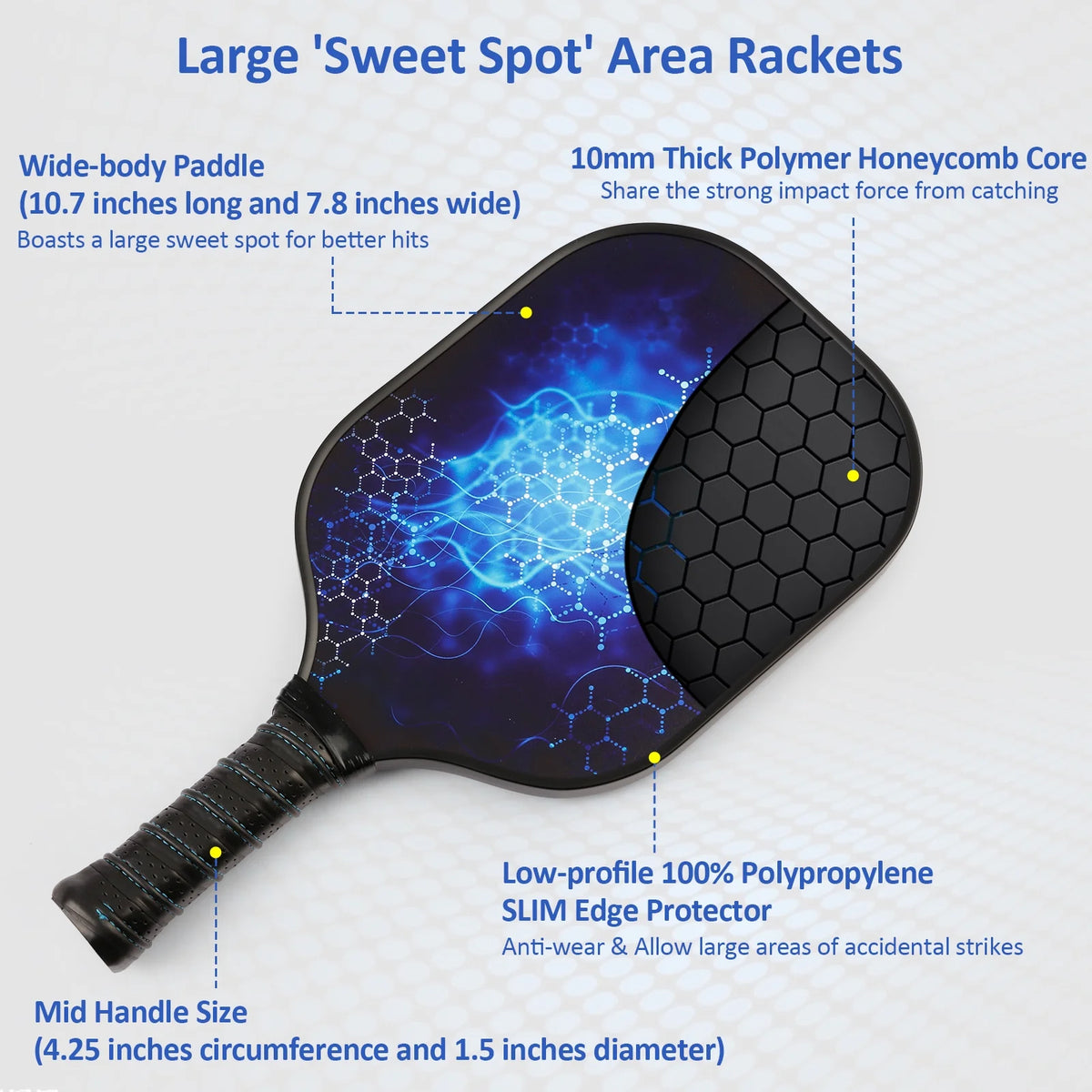 Carbonfiber Pickleball Paddle Set of 2 J99796