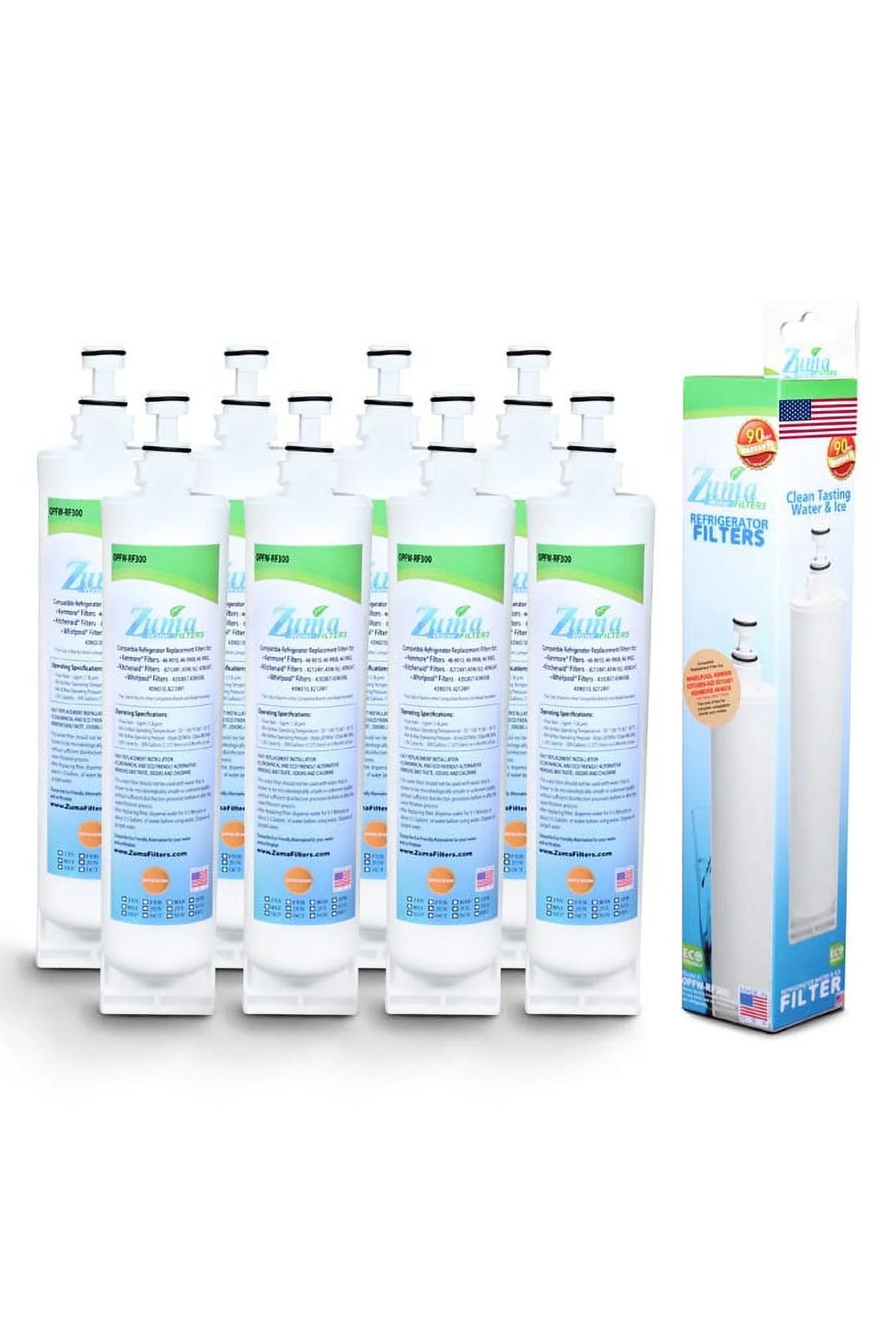 8 Pack Water and Ice Filter P277