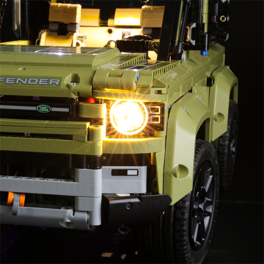 LED Lighting Kit for Land Rover Defender Building Blocks Model Q7121